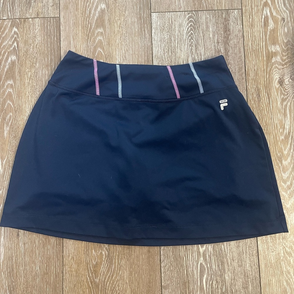 FILA Sport Navy Blue Athletic Skort - Size Small